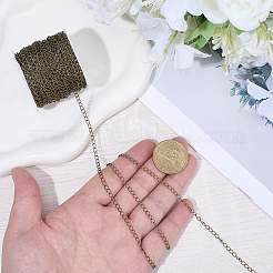 10M Brass Twisted Chains&nbsp;CHC-SP0001-11
