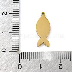 316 Surgical Stainless Steel Enamel Pendants&nbsp;STAS-M073-46G