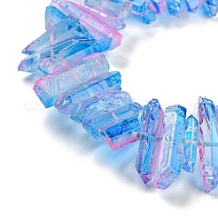Natural Dyed Quartz Beads Strands&nbsp;G-G791-14H
