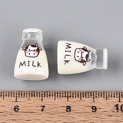 Printed Opaque Resin Milk Figurine Display Decorations&nbsp;RESI-N051-11B