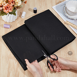 衣類用ポリエステルシェイパーインサート  衣服サポートつば  ブラック  1138x1000x0.2mm&nbsp;AJEW-WH0460-001B