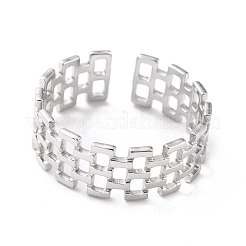 Tarnish Resistant 304 Stainless Steel Finger Rings&nbsp;RJEW-L102-20P