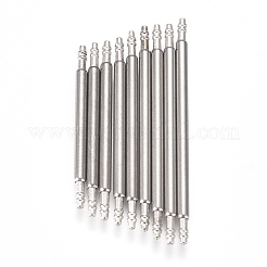 Tarnish Resistant 304 Stainless Steel Double Flanged Spring Bar Watch Strap Pins&nbsp;FIND-D022-02