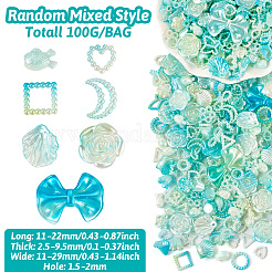 Opaque ABS Plastic Beads&nbsp;FIND-TAC0016-33A