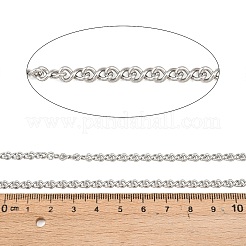 304 Stainless Steel Infinity Link Chains&nbsp;CHS-Z009-01P