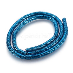 Electroplated Non-magnetic Synthetic Hematite Bead Strand&nbsp;G-E498-01A