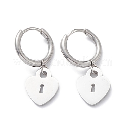 Non-Tarnish 3 Pairs 3 Style 304 Stainless Steel Ball Stud Earrings&nbsp;EJEW-B020-04P
