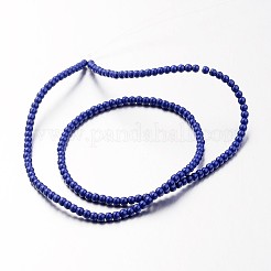 Non-magnetic Synthetic Hematite Bead Strands&nbsp;G-F301-3mm-04