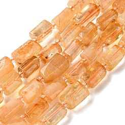 Heated Natural Citrine(Heated) Beads Strands&nbsp;GG-G002-A01-01