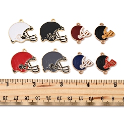 30Pcs 8 Styles Alloy Enamel Links&nbsp;ENAM-FS0002-50