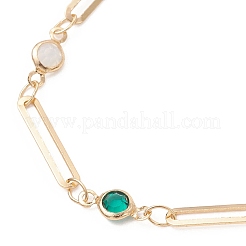 Brass Oval Link Chains Bracelets for Women&nbsp;BJEW-JB12970