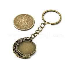 Alloy Pendant Cabochon Keychains&nbsp;KEYC-JKC01137-04
