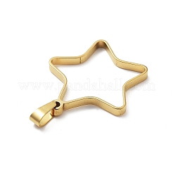 304 Stainless Steel Open Back Bezel Pendants&nbsp;STAS-Z091-05G-07