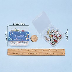Alloy Enamel Pendants&nbsp;PALLOY-SC0002-76