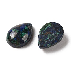 天然アズライトカボション  ティアドロップ  14.5x10.5x4.5mm&nbsp;G-Q171-04