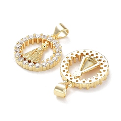 Rack Plated Brass Pendants&nbsp;KK-Z036-05G