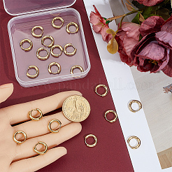 10 Pairs Ion Plating(IP) 304 Stainless Steel Huggie Hoop Earrings&nbsp;EJEW-BBC0002-19A