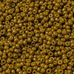 MIYUKIラウンドロカイユビーズ  日本製シードビーズ  （rr4456)デュラコート染め不透明サンザシ  8/0  3mm  穴：1mm  約422~455PCS /ボトル  10 G /ボトル&nbsp;SEED-JP0009-RR4456