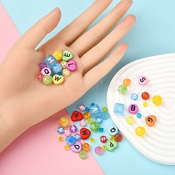 Transparent & Opaque Acrylic Beads&nbsp;DIY-YW0005-71