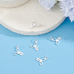 5Pcs 925 Sterling Silver Charms&nbsp;STER-BBC0009-93B