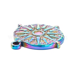 PVD Vacuum Plating 304 Stainless Steel Pendant Cabochons Settings&nbsp;STAS-P288-22M