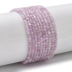 Natural Kunzite/Spodumene Beads Strands&nbsp;G-L651-C12-2mm-01