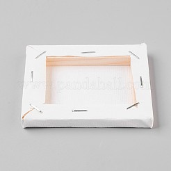 折りたたみ木製イーゼルスケッチパッドのセッティング  子供たちが教育玩具を学ぶ  長方形  ホワイト  9x7x1.1cm  12x7cm&nbsp;LS-DIY-WH0077-C02