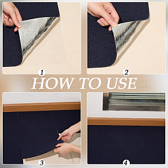 Square Self-adhesion Polyester Carpet Tape&nbsp;DIY-WH20002-102B