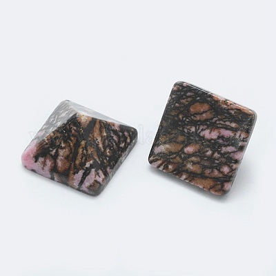 Natural Rhodonite Cabochons&nbsp;G-G759-Y05-1