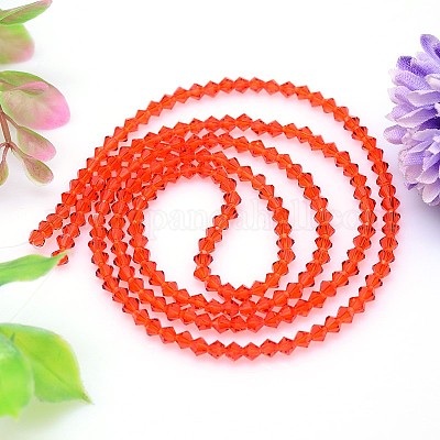 Faceted Imitation Austrian Crystal Bead Strands&nbsp;G-M180-6mm-06A-1