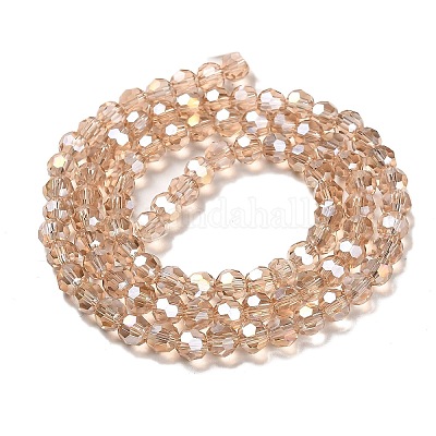 Transparent Glass Beads&nbsp;EGLA-A035-T6mm-B22-1