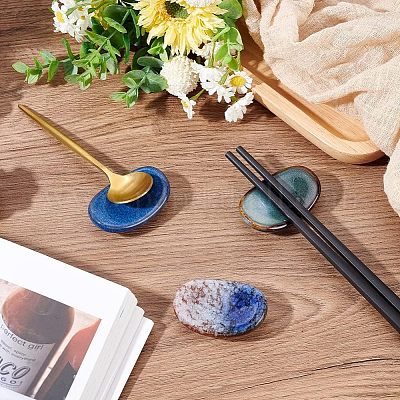 PACK OF MULTICOLORED BOROSILICATE GLASS SPOONS (PACK OF 6) | Zara - View #5