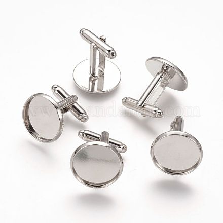 Brass Cufflinks KK-E464-P-1