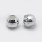 925 Sterling Silver Spacer Beads, Round, Silver, 2mm, Hole: 0.7~1mm, about 500pcs/10g
