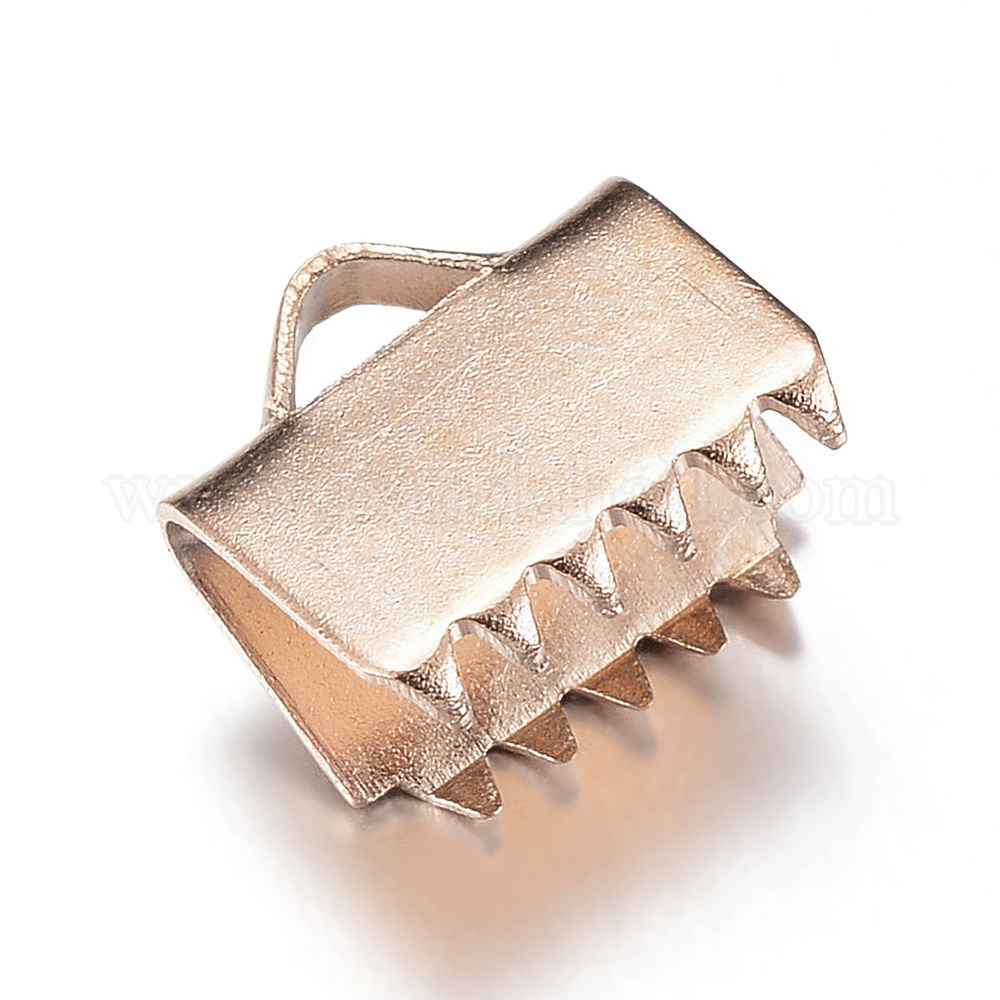 Wholesale Ion Plating(IP) 304 Stainless Steel Ribbon Crimp Ends ...