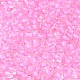 6/0 ガラスシードビーズ  色の内側  ピンク  直径約4mm  穴：1mm  約4500個/ポンド&nbsp;SDB4mm137-2