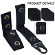 Nylon Tactical Wide Strap Loop Keepers&nbsp;DIY-CP0013-40-6