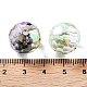 UV Plating Transparent Acrylic Beads&nbsp;MACR-K356-03B-3