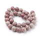 Natural Rhodonite Beads Strands&nbsp;G-G099-10mm-33-2