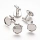 Brass Cufflinks&nbsp;KK-E464-P-1