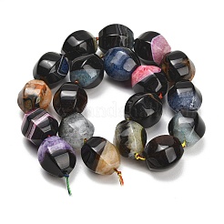 Natural Agate Beads Strands&nbsp;GG-L001-G01-02B