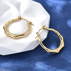 304 Stainless Steel Hoop Earrings for Women&nbsp;EJEW-L296-082G