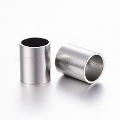 Tarnish Resistant 304 Stainless Steel Tube Beads&nbsp;STAS-P128-13