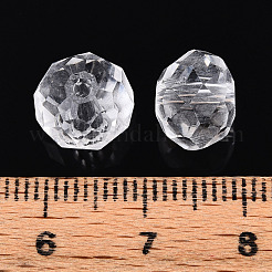 Baking Paint Transparent Glass Beads&nbsp;GLAA-N011-10mm-02