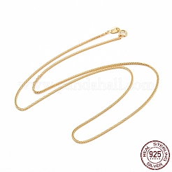 925 Sterling Silver Wheat Chains Necklace for Women&nbsp;STER-I021-03B-G