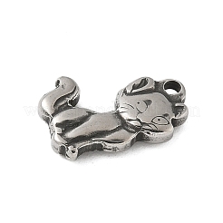 304 Stainless Steel Tibetan Style Pendants&nbsp;STAS-S185-10AS-B