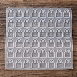 DIYペンダントシリコンモールド  レジン型  ロック  123x128x4mm  穴：2mm&nbsp;SIMO-P013-01A