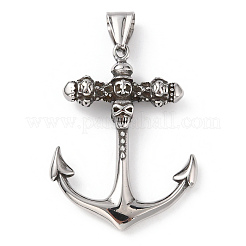 304 Stainless Steel Pendants&nbsp;STAS-A083-06AS