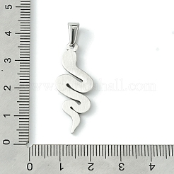 Non-Tarnish 304 Stainless Steel Pendants&nbsp;STAS-L275-01E-P