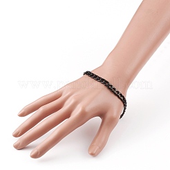 Men's 304 Stainless Steel Cuban Link Chain Bracelets&nbsp;BJEW-JB05917-02